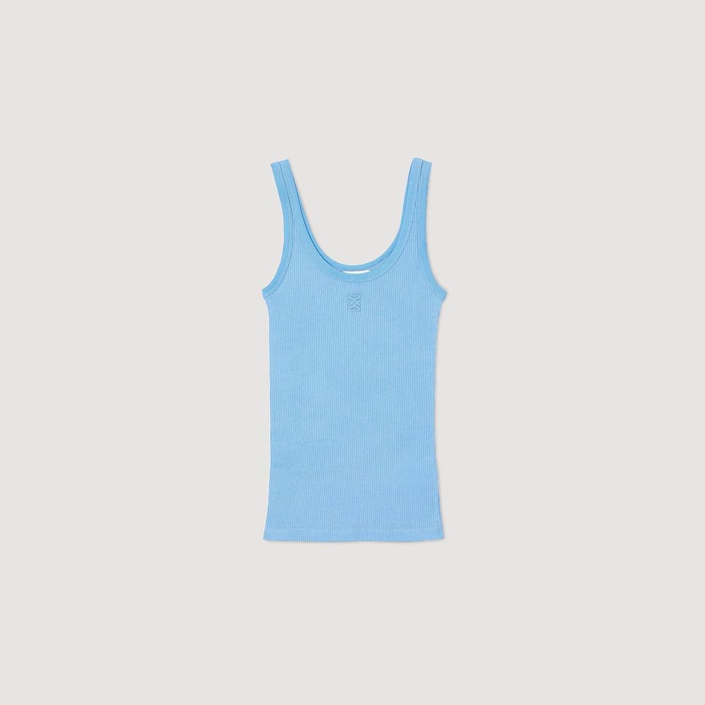 Sandro Women Ribbed vest top
