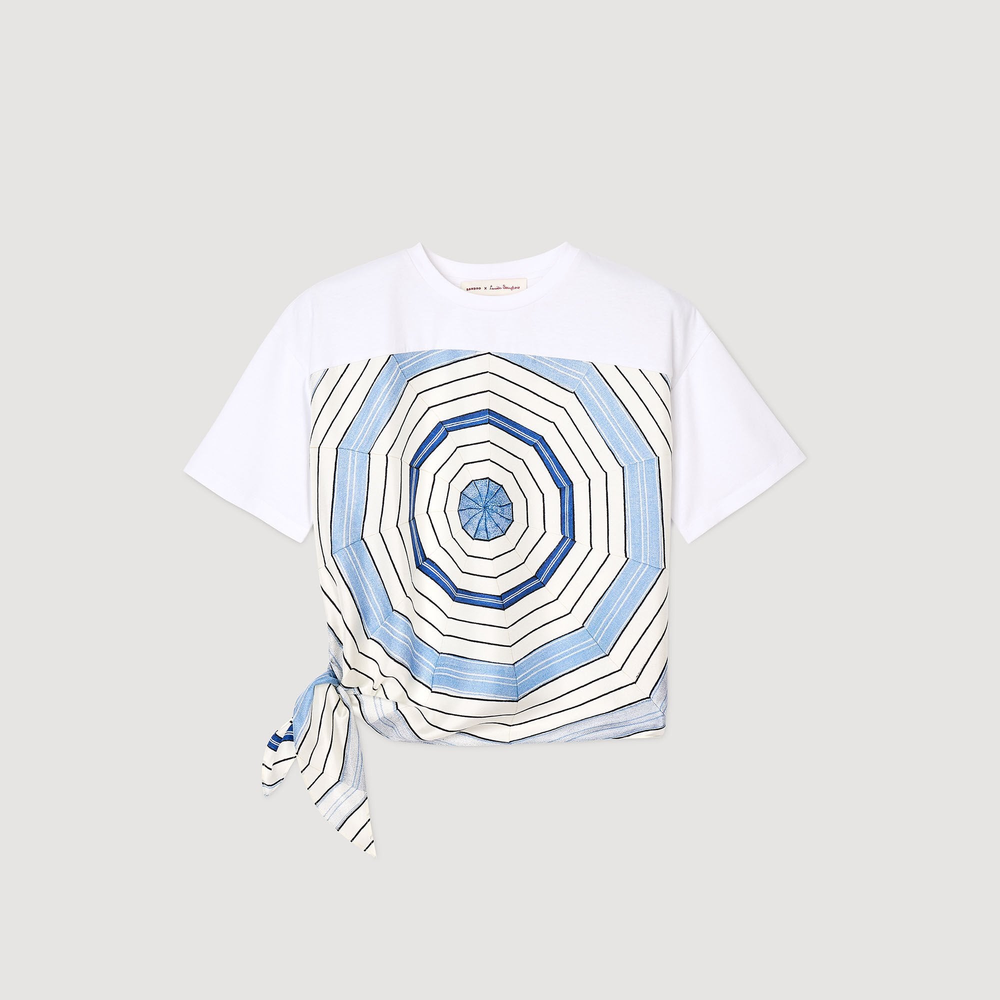 Sandro Women Spiral print T-shirt