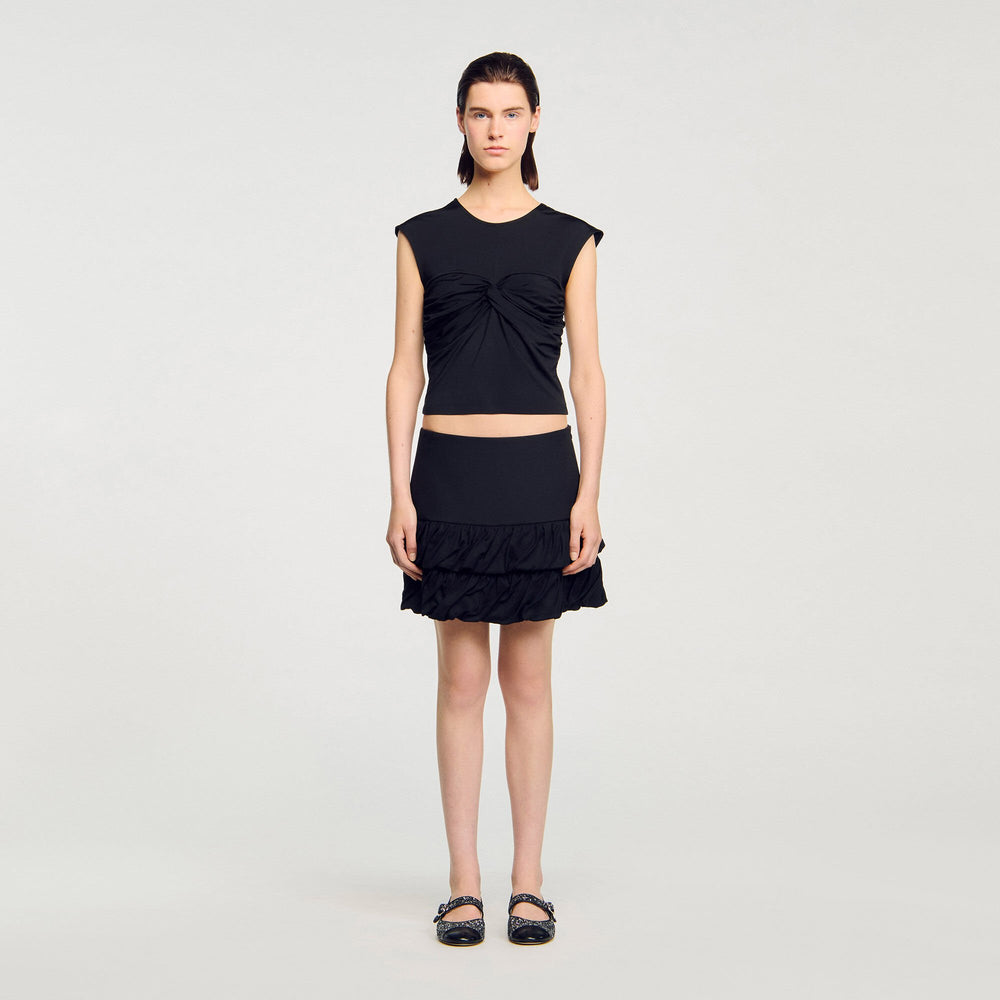 Sandro Women Draped T-shirt