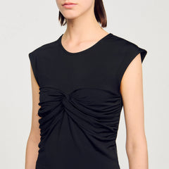 Sandro Women Draped T-shirt