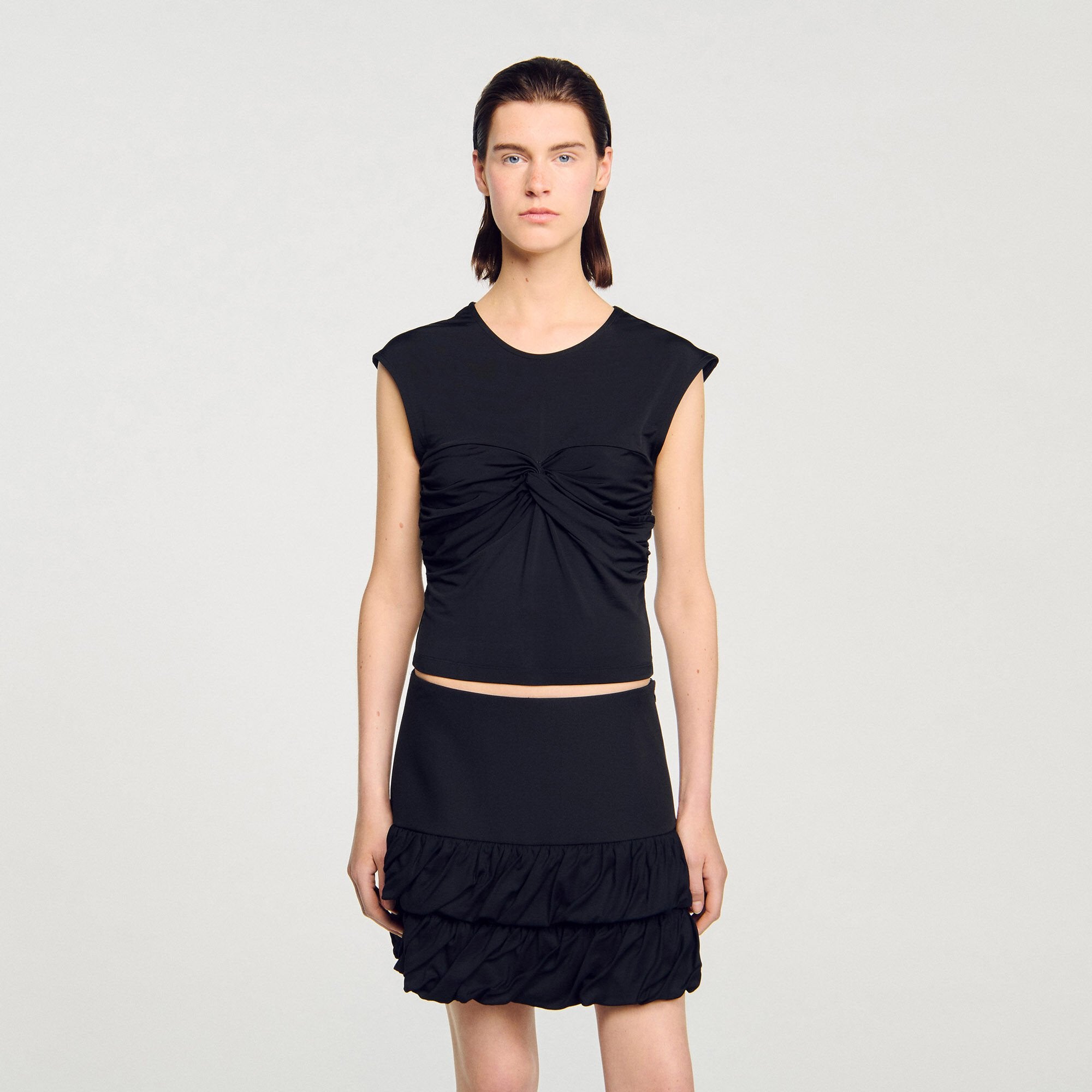 Sandro Women Draped T-shirt