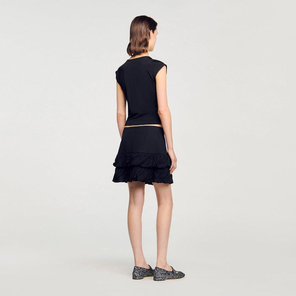 Sandro Women Draped T-shirt