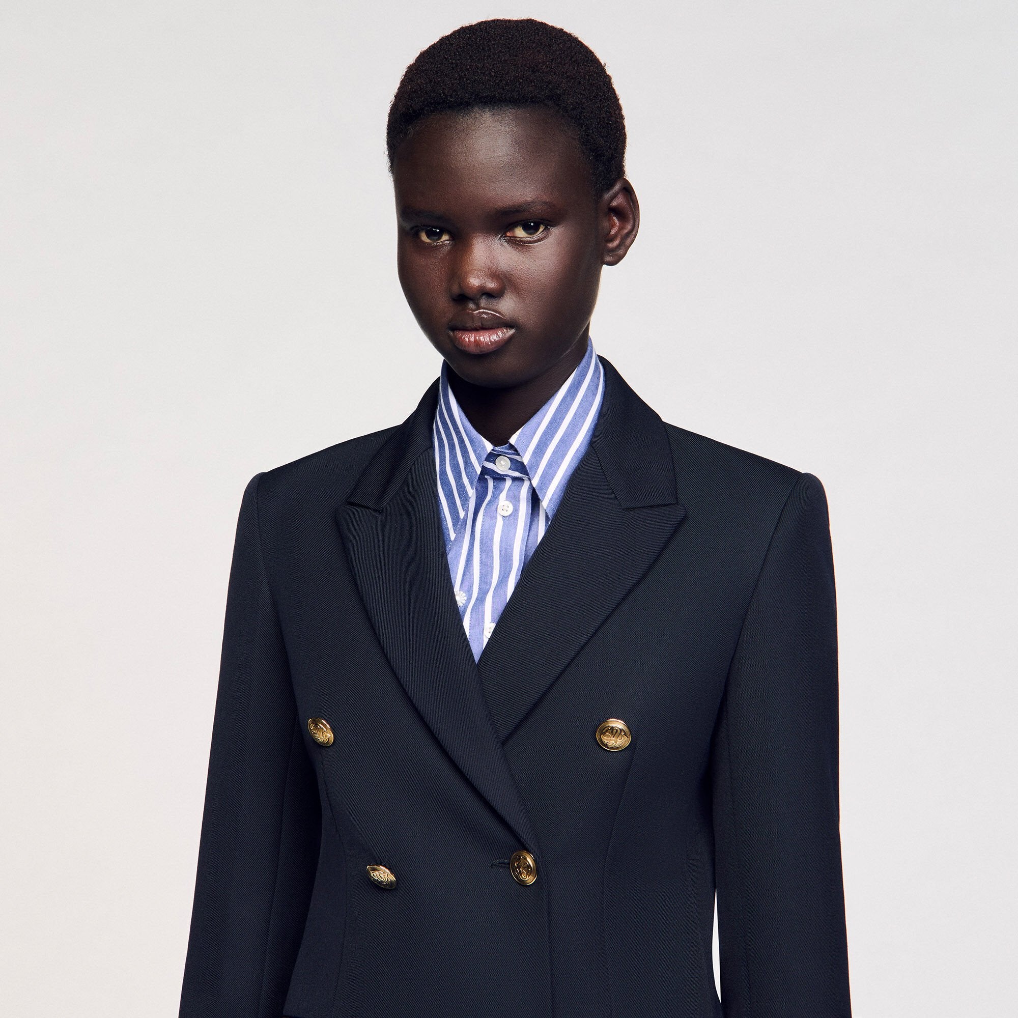 Sandro Women Double-breasted suit jacket