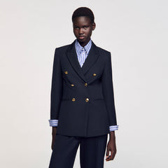 Sandro Women Double-breasted suit jacket