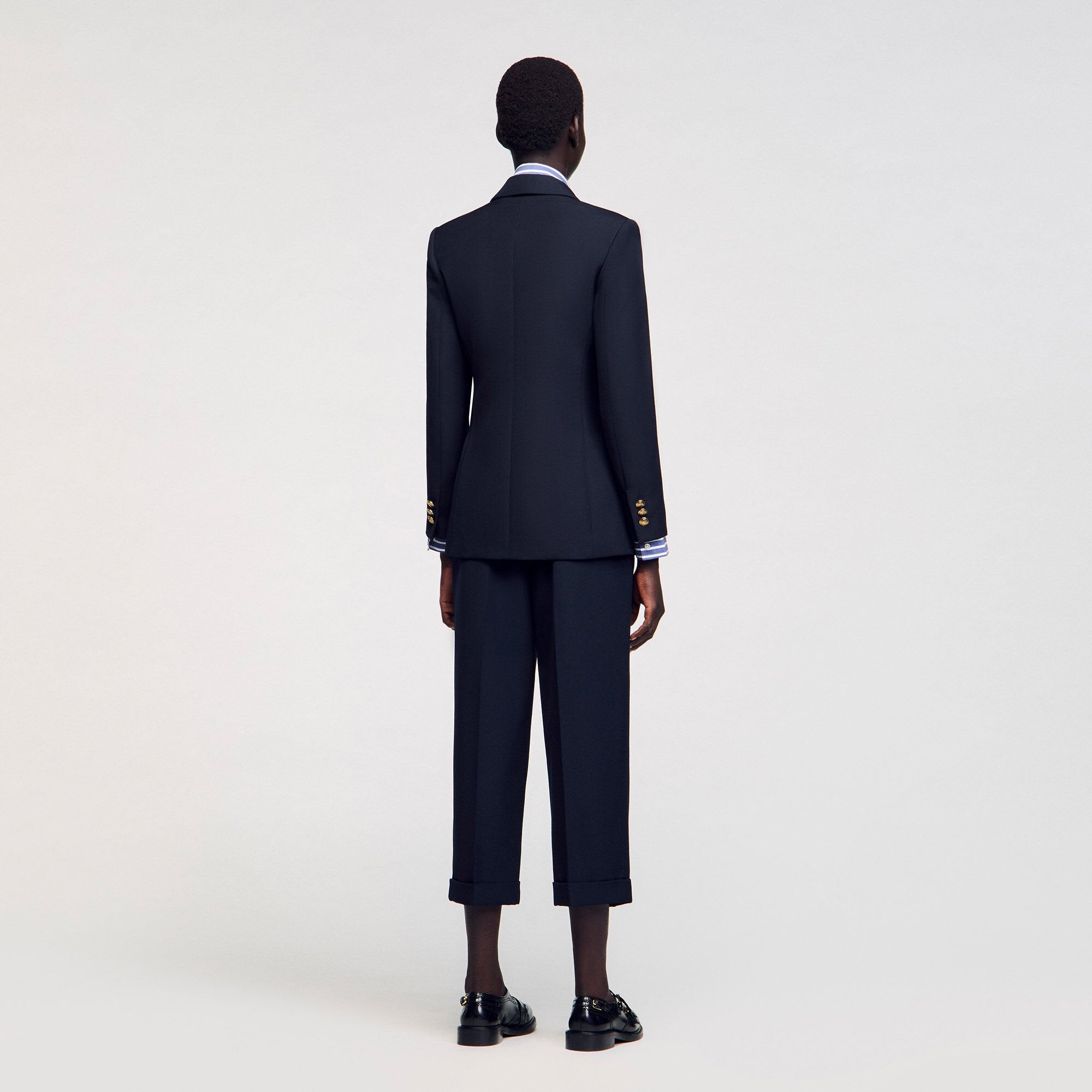 Sandro Women Double-breasted suit jacket