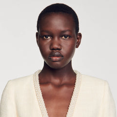 Sandro Women Cropped tweed jacket