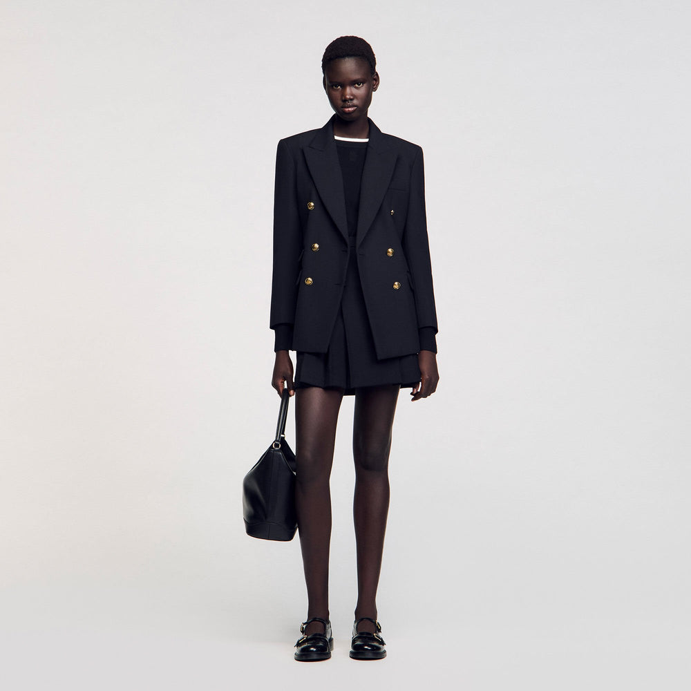 Sandro Women Double-breasted suit jacket