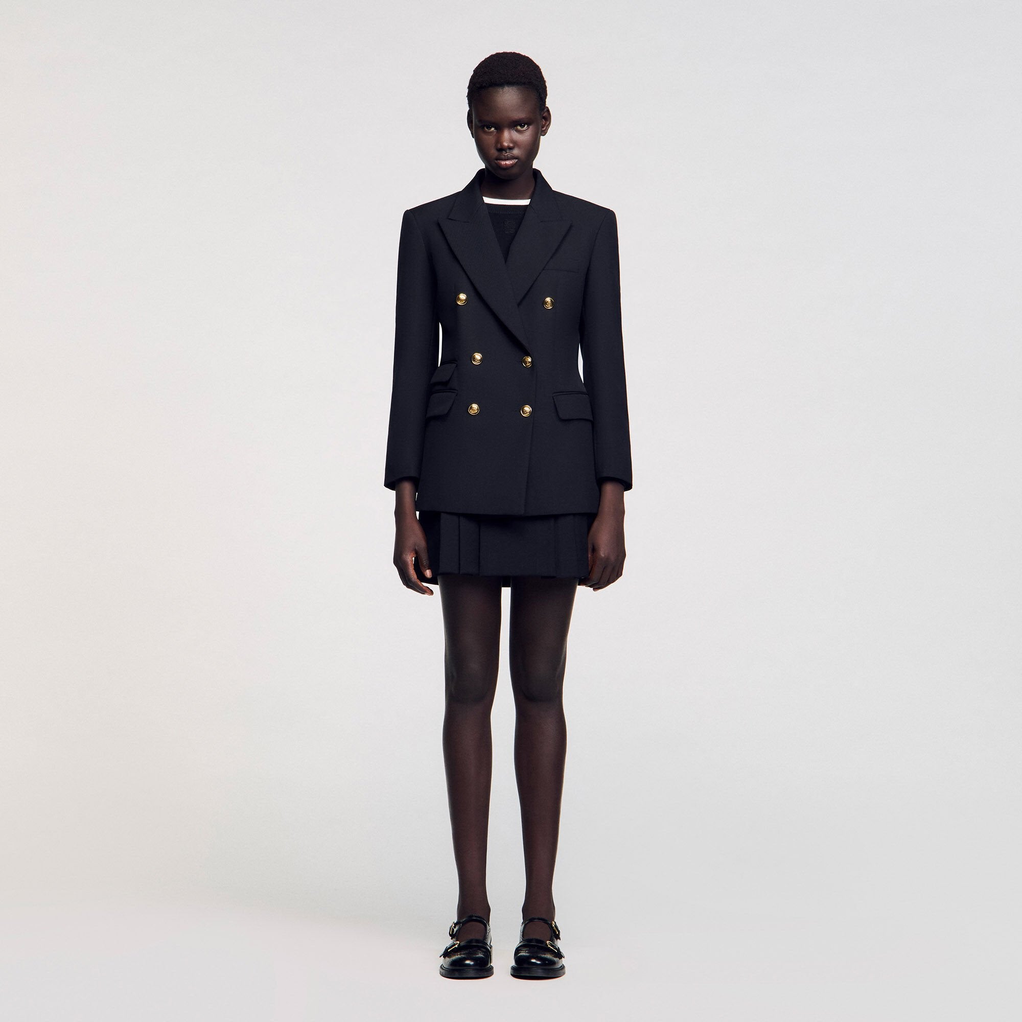 Sandro Women Double-breasted suit jacket