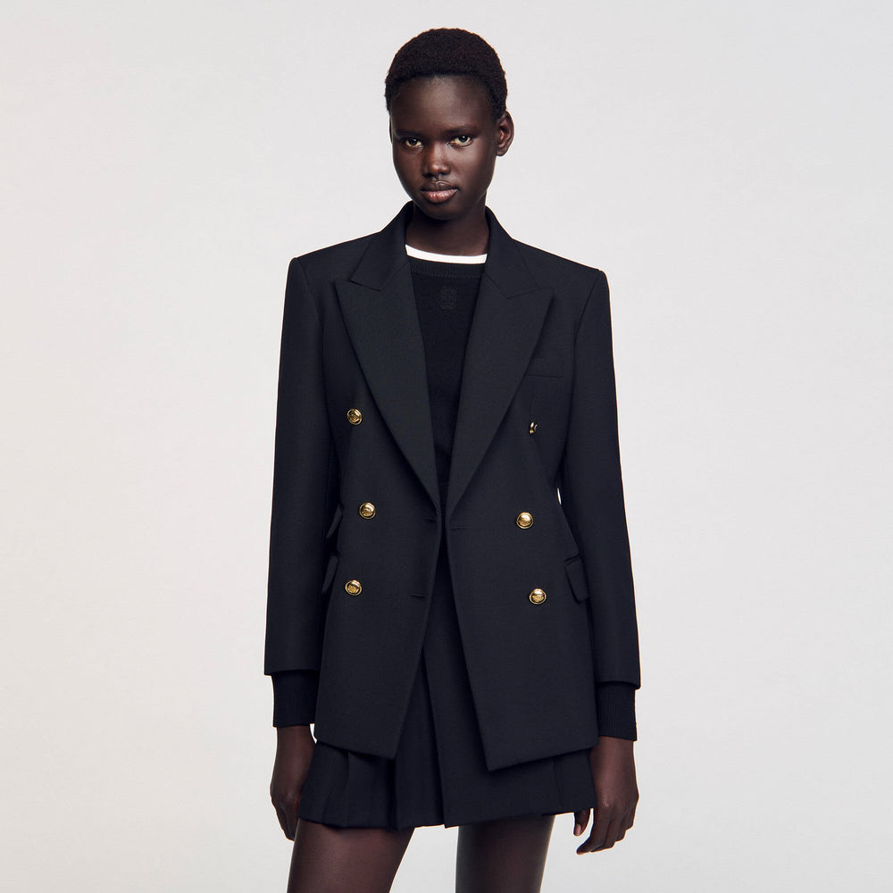 Sandro Women Double-breasted suit jacket