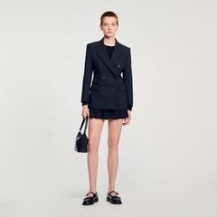 Sandro Women Striped suit jacket