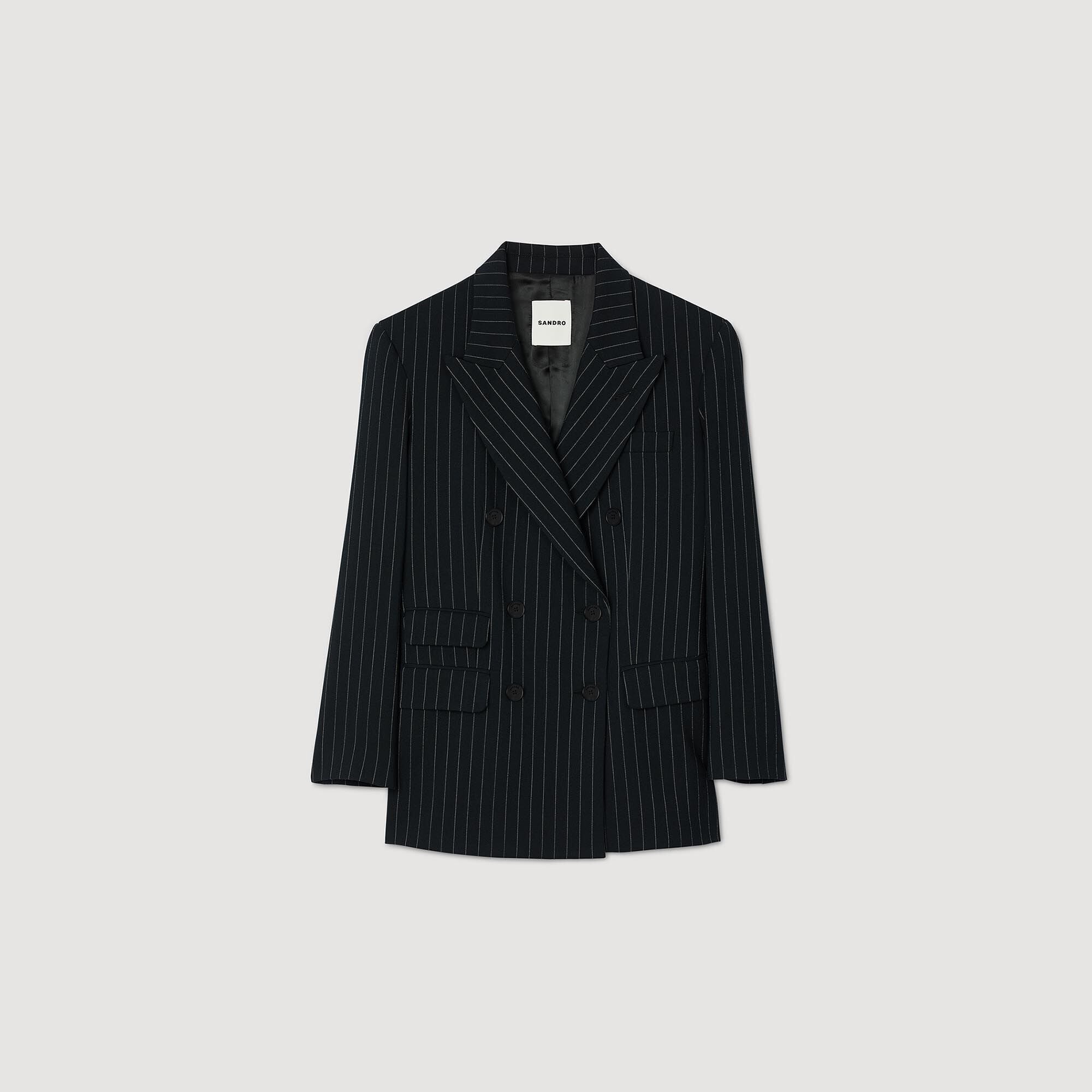 Sandro Women Striped suit jacket