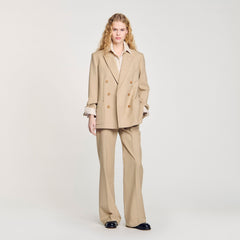 Sandro Women Double-breasted suit jacket