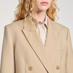 Sandro Women Double-breasted suit jacket