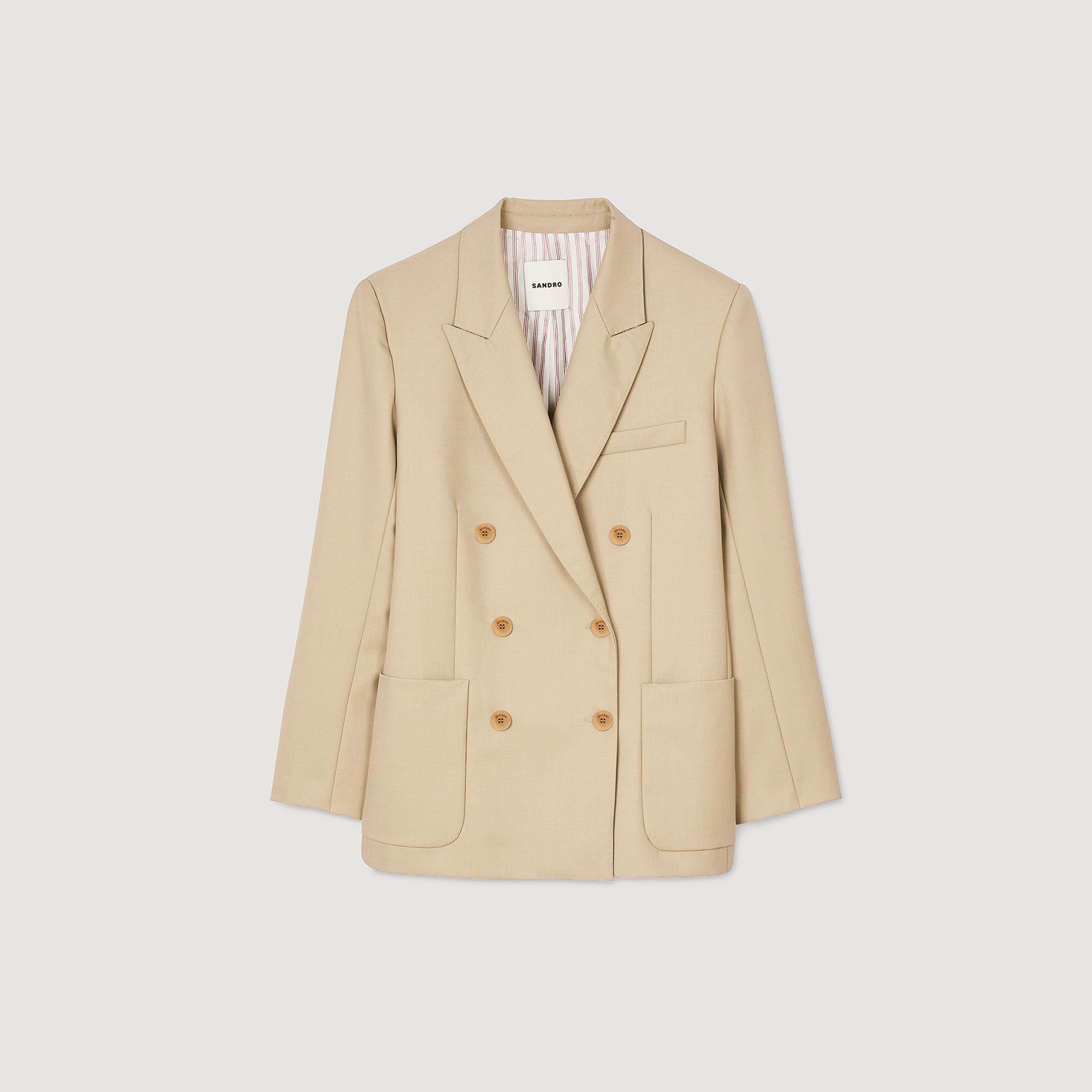 Sandro Women Double-breasted suit jacket