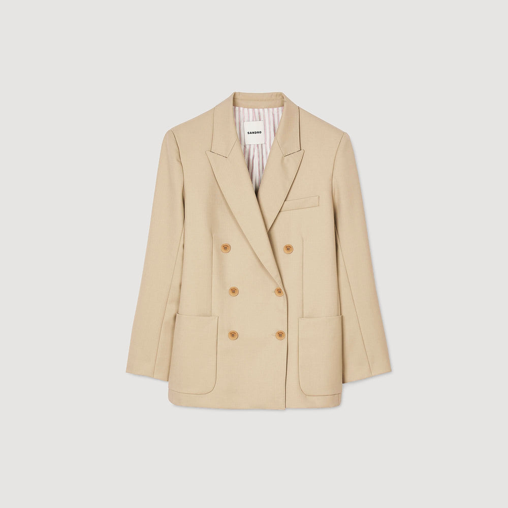 Sandro Women Double-breasted suit jacket