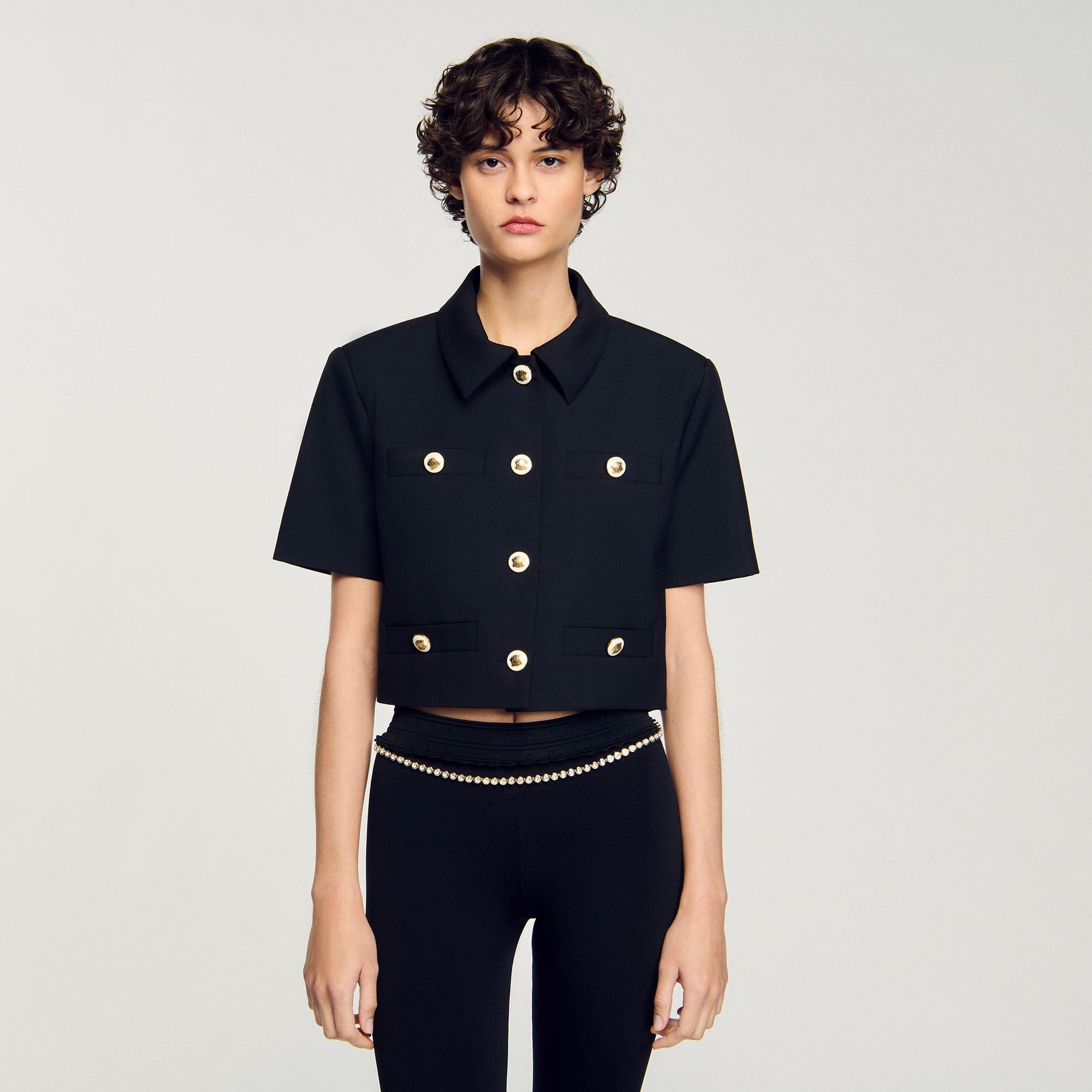 Sandro Women Short-sleeved jacket