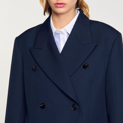 Sandro Women Wool blend suit jacket
