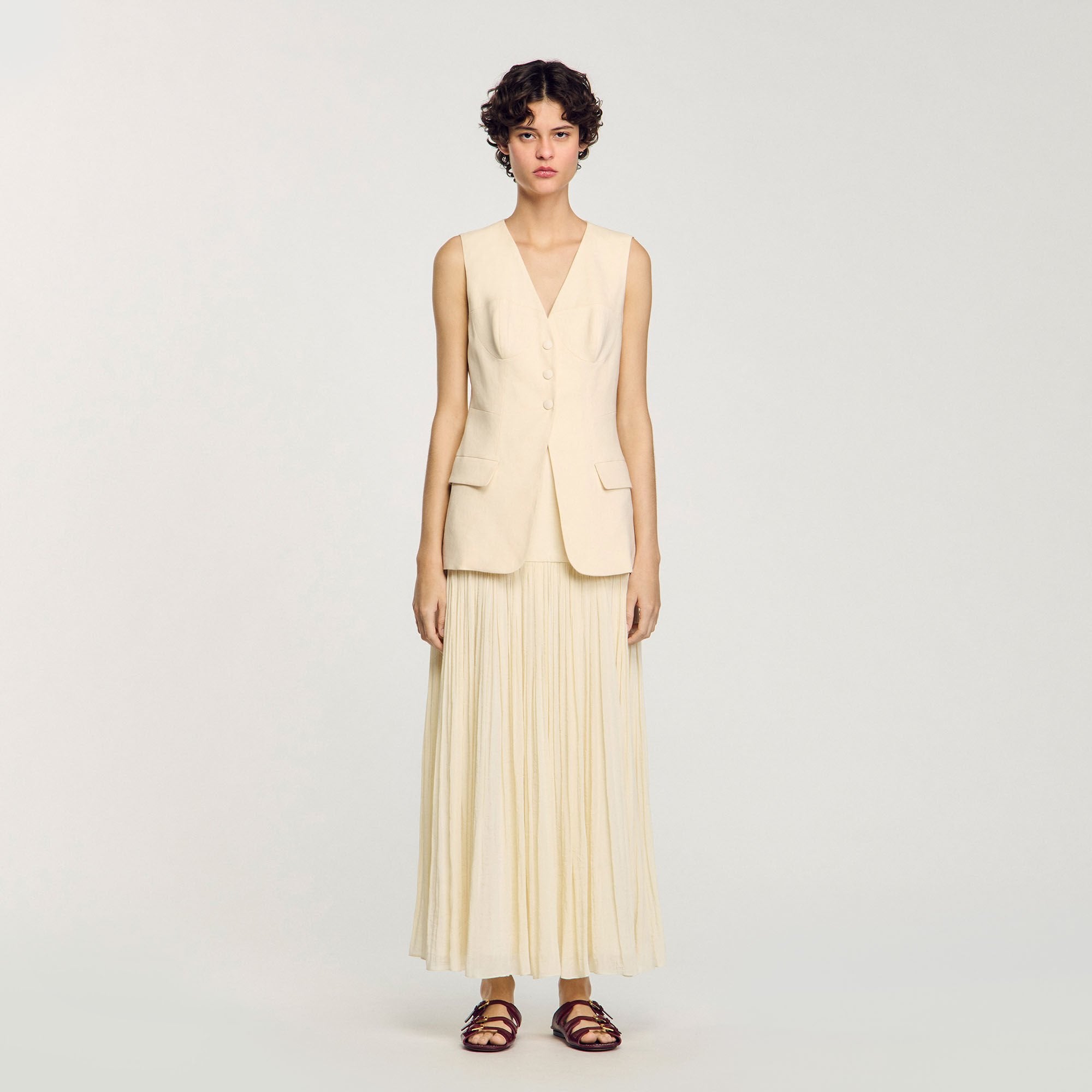 Sandro Women Sleeveless vest