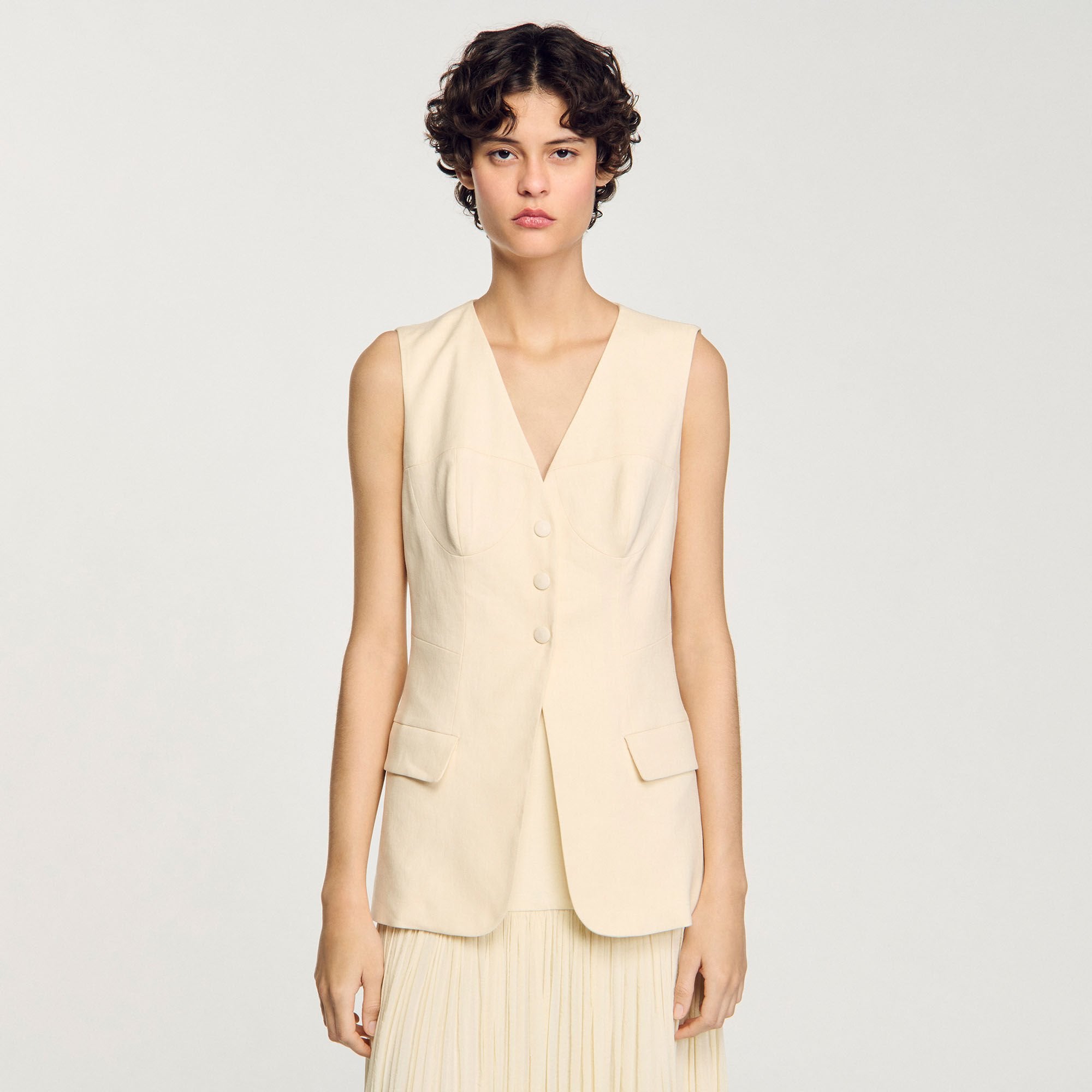 Sandro Women Sleeveless vest
