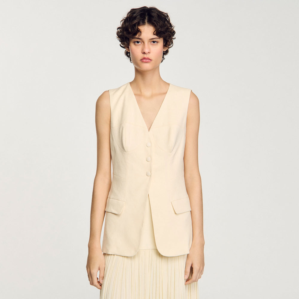 Sandro Women Sleeveless vest