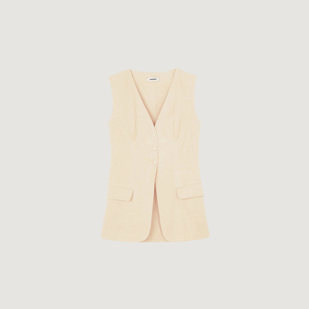 Sandro Women Sleeveless vest