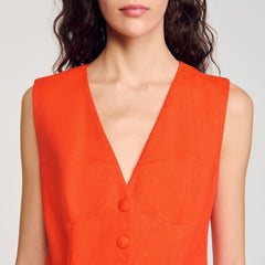 Sandro Women Sleeveless vest