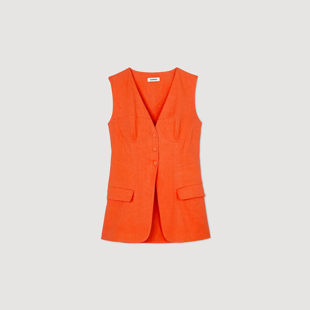 Sandro Women Sleeveless vest