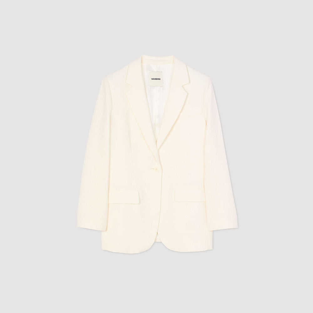 Sandro Women Sequinned suit jacket