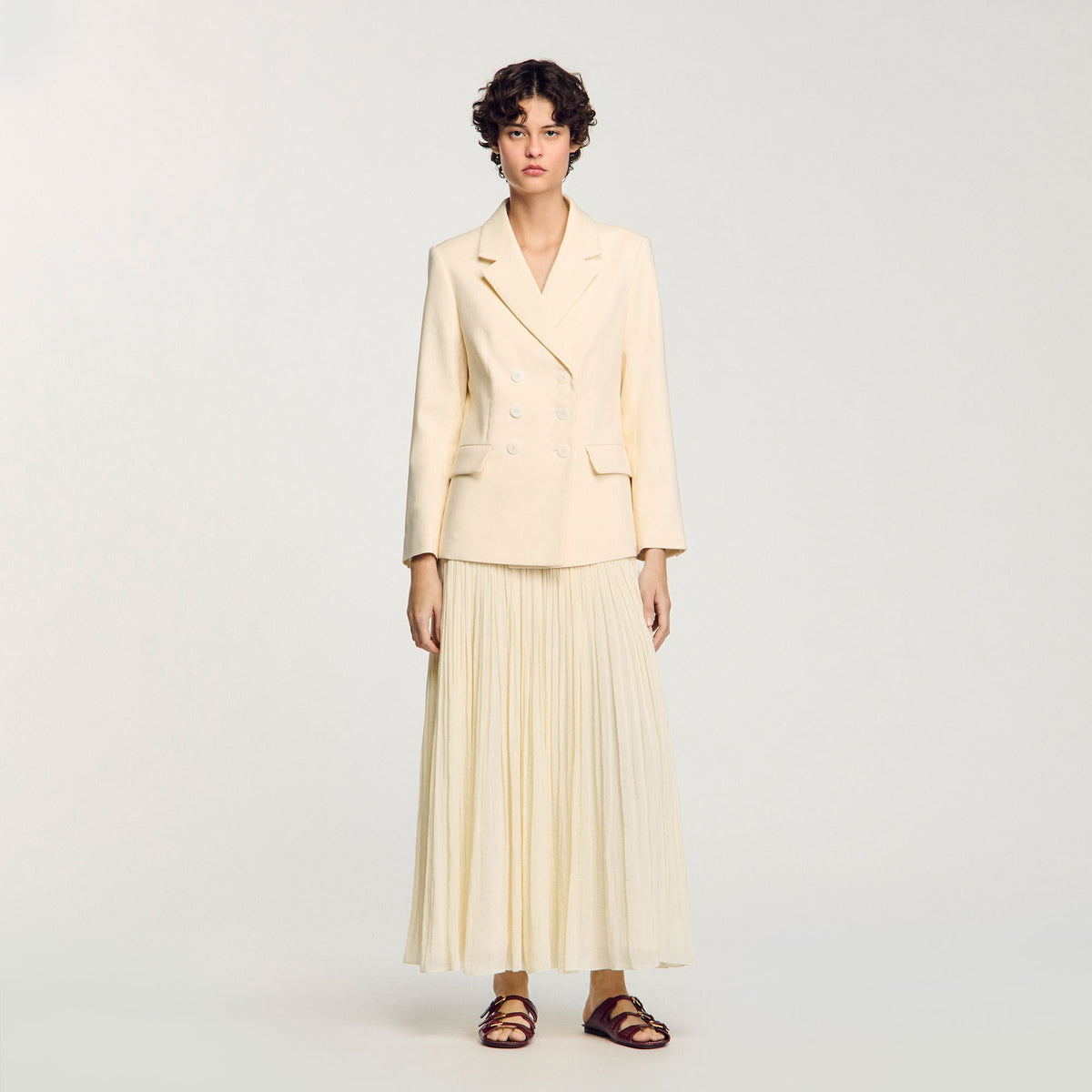 Sandro Women Double-breasted suit jacket