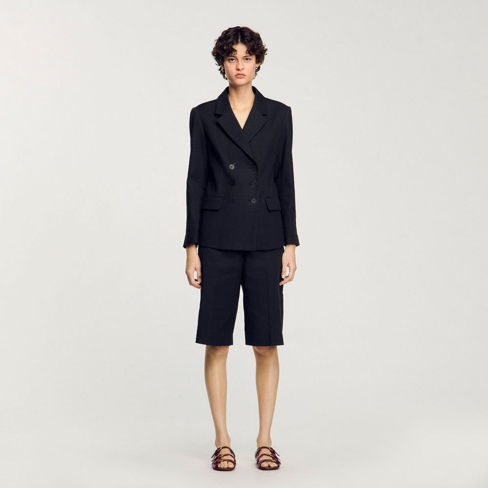 Sandro Women Double-breasted suit jacket