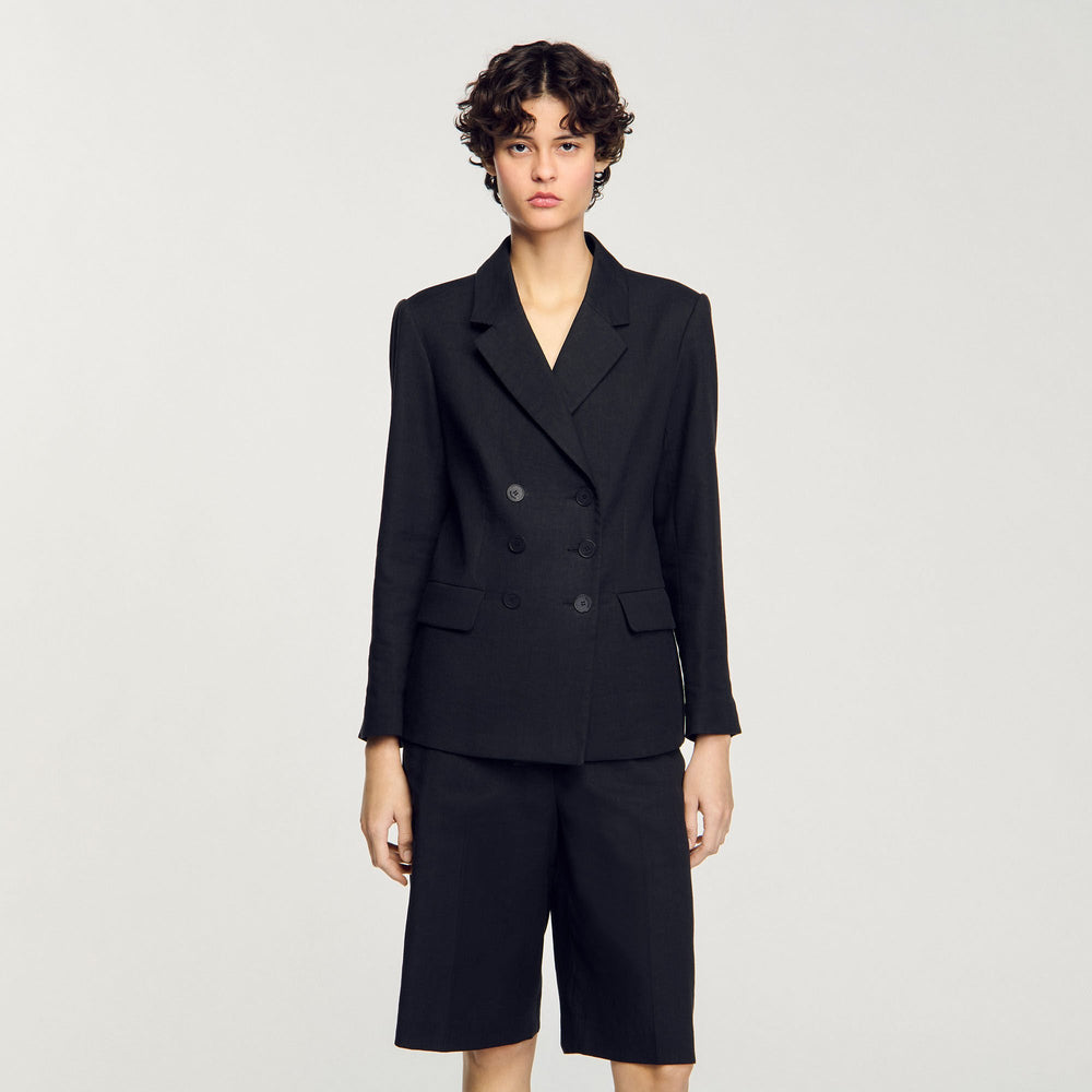 Sandro Women Double-breasted suit jacket
