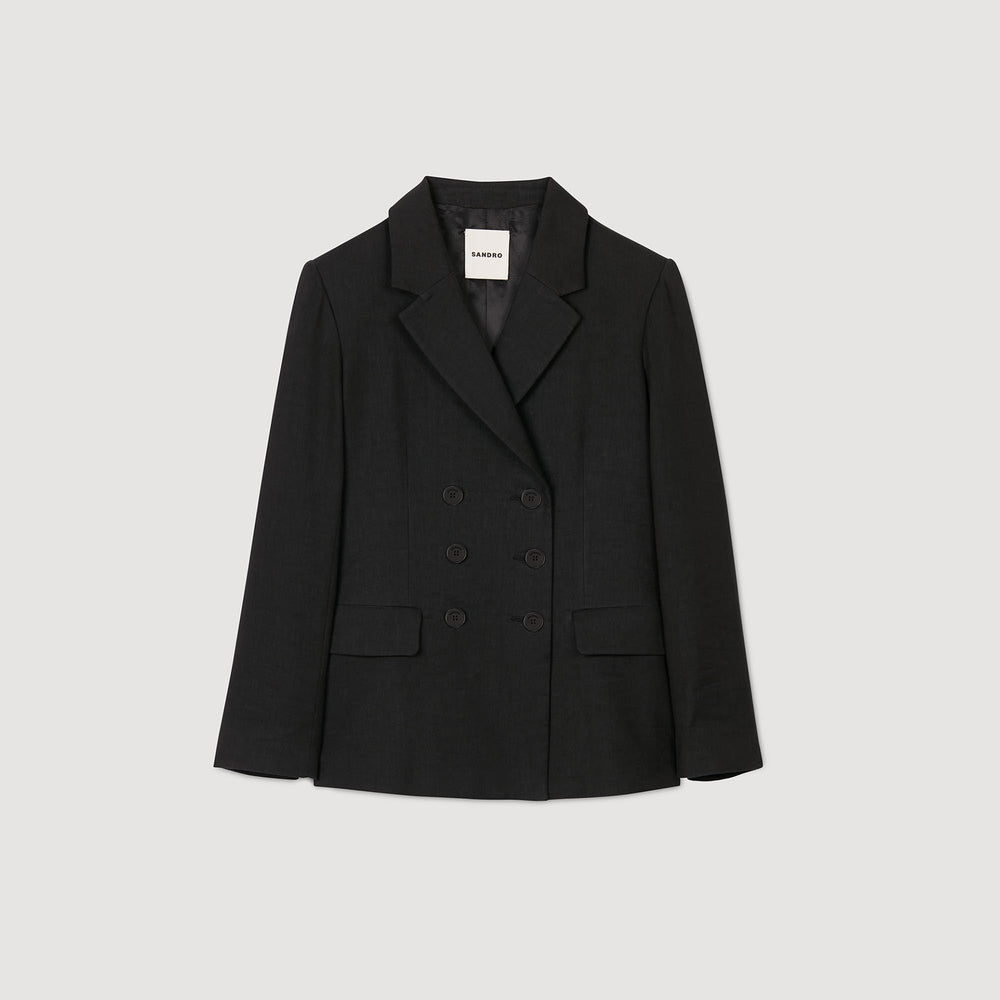 Sandro Women Double-breasted suit jacket