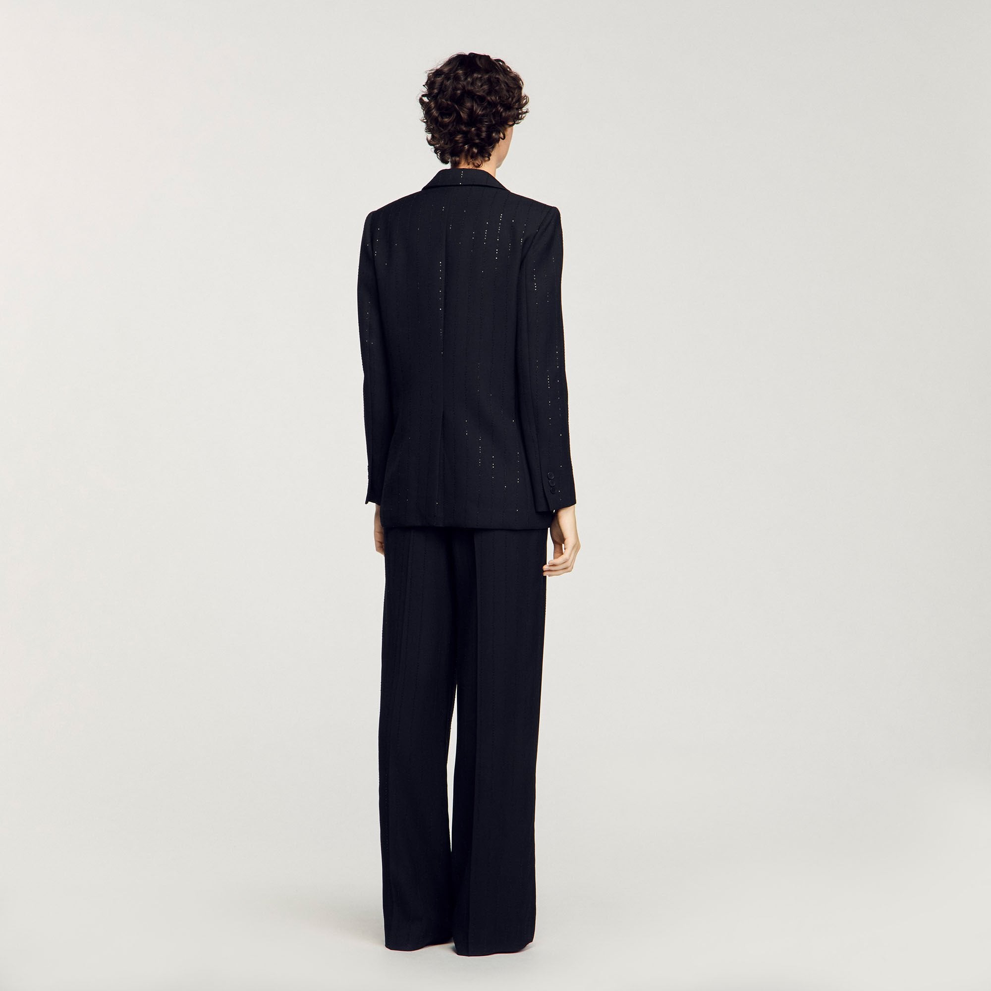 Sandro Women Sequinned suit jacket