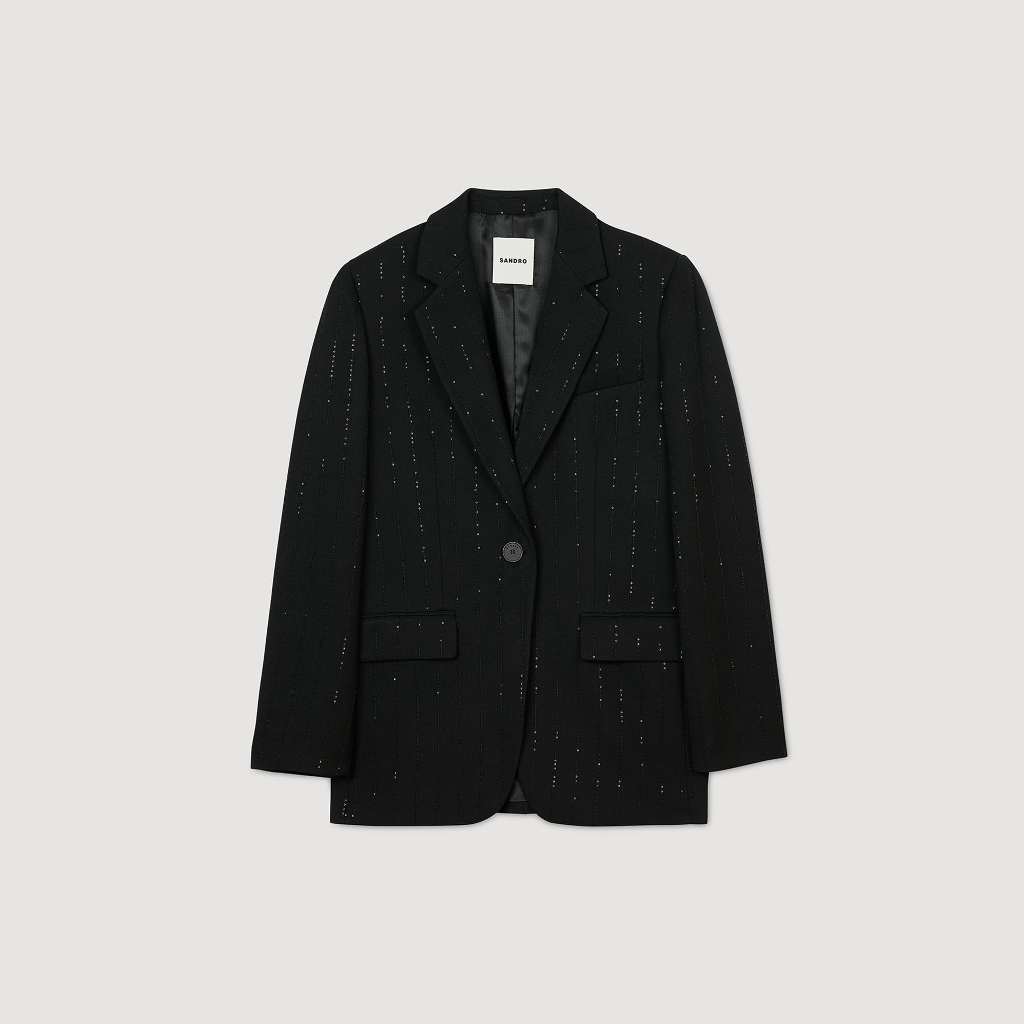 Sandro Women Sequinned suit jacket