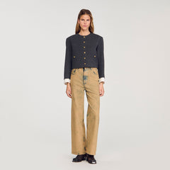 Sandro Women Rhinestone tailored jacket