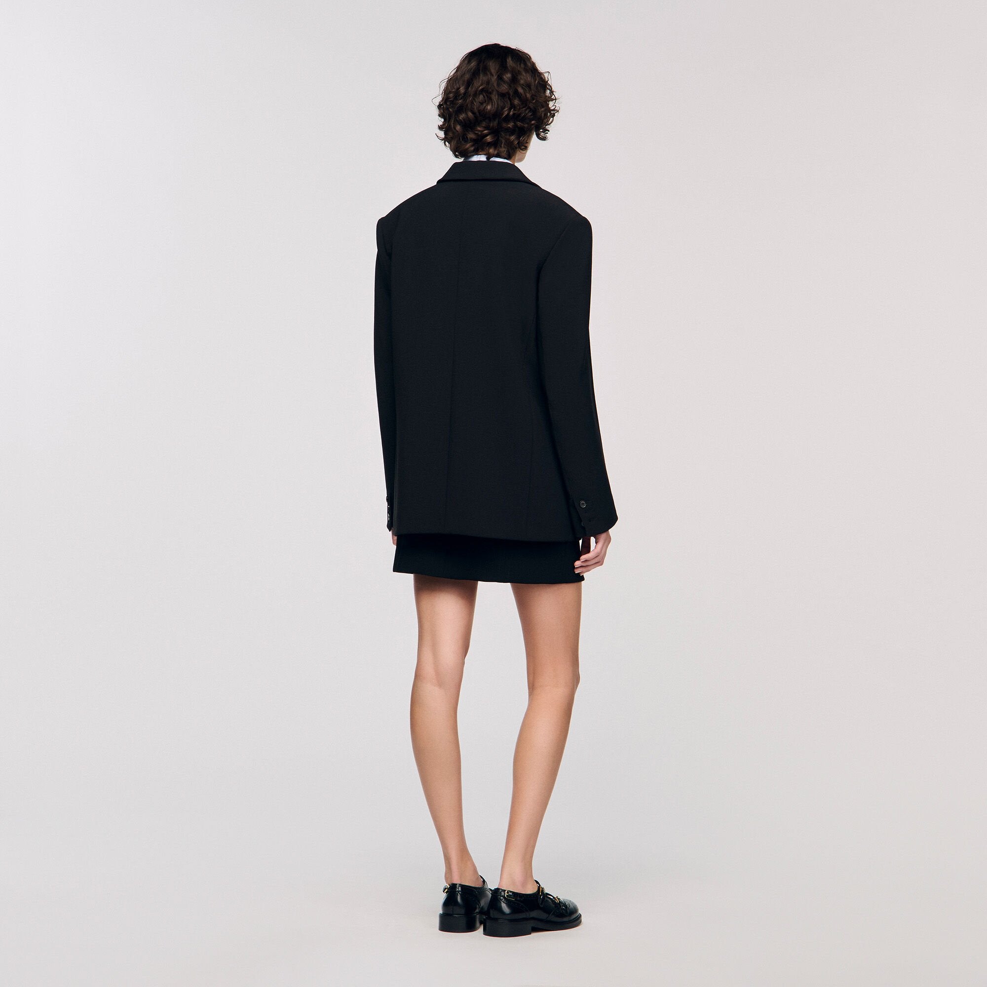 Sandro Women Crossed tailored jacket