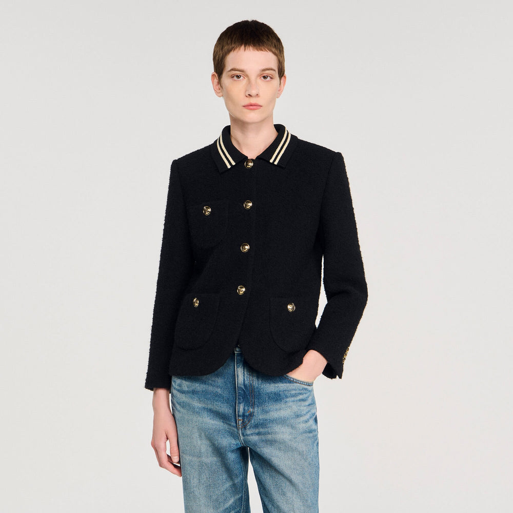 Sandro Women Tweed jacket