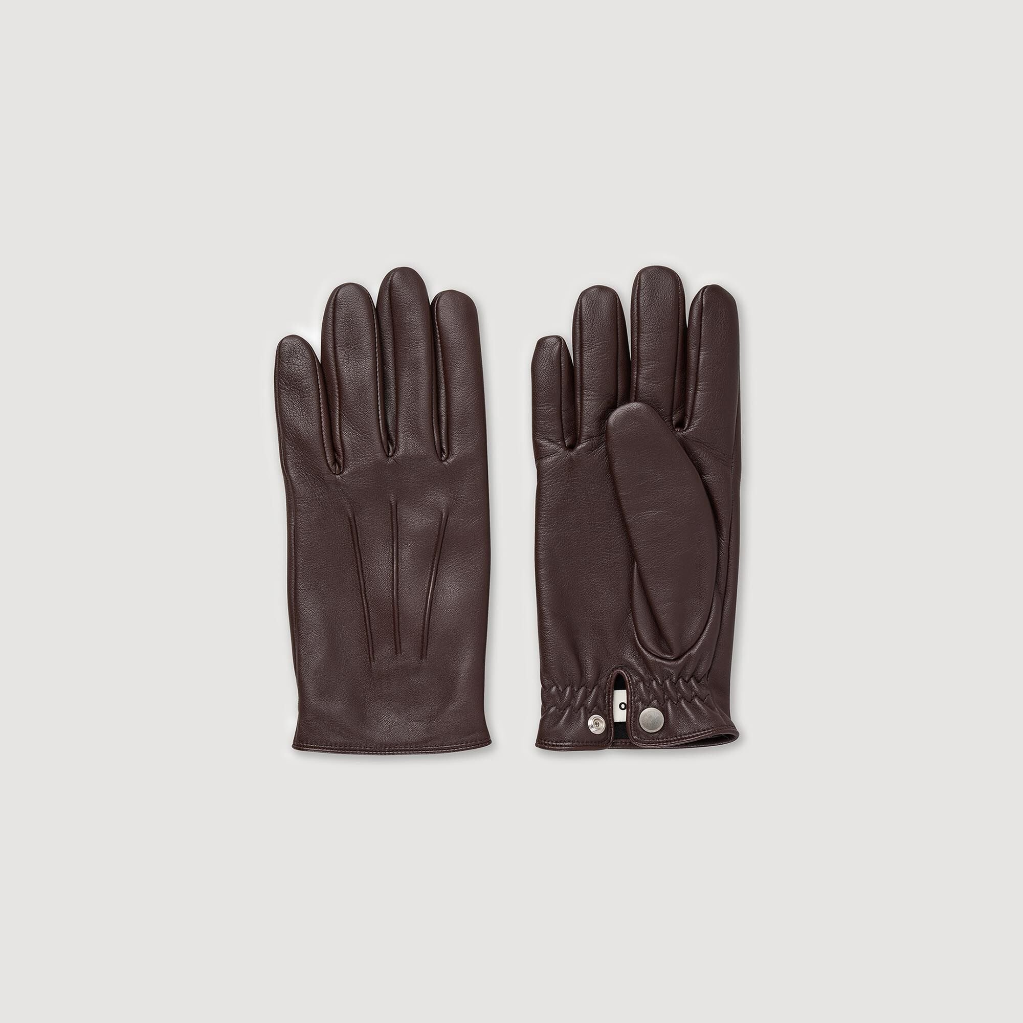 Sandro Men Leather gloves