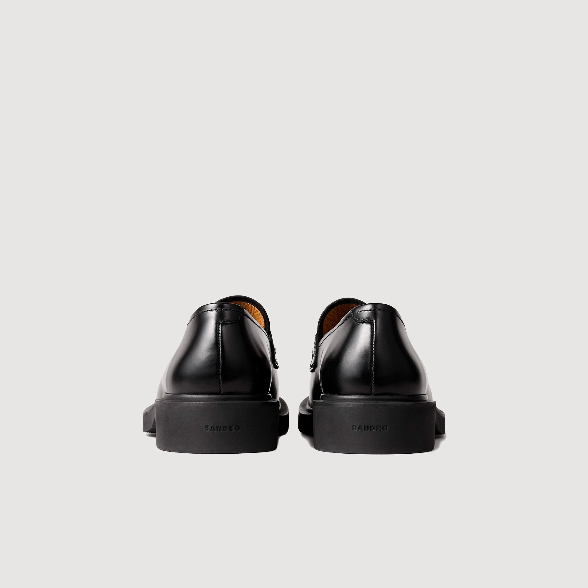 Sandro Men Patent leather dress shoes