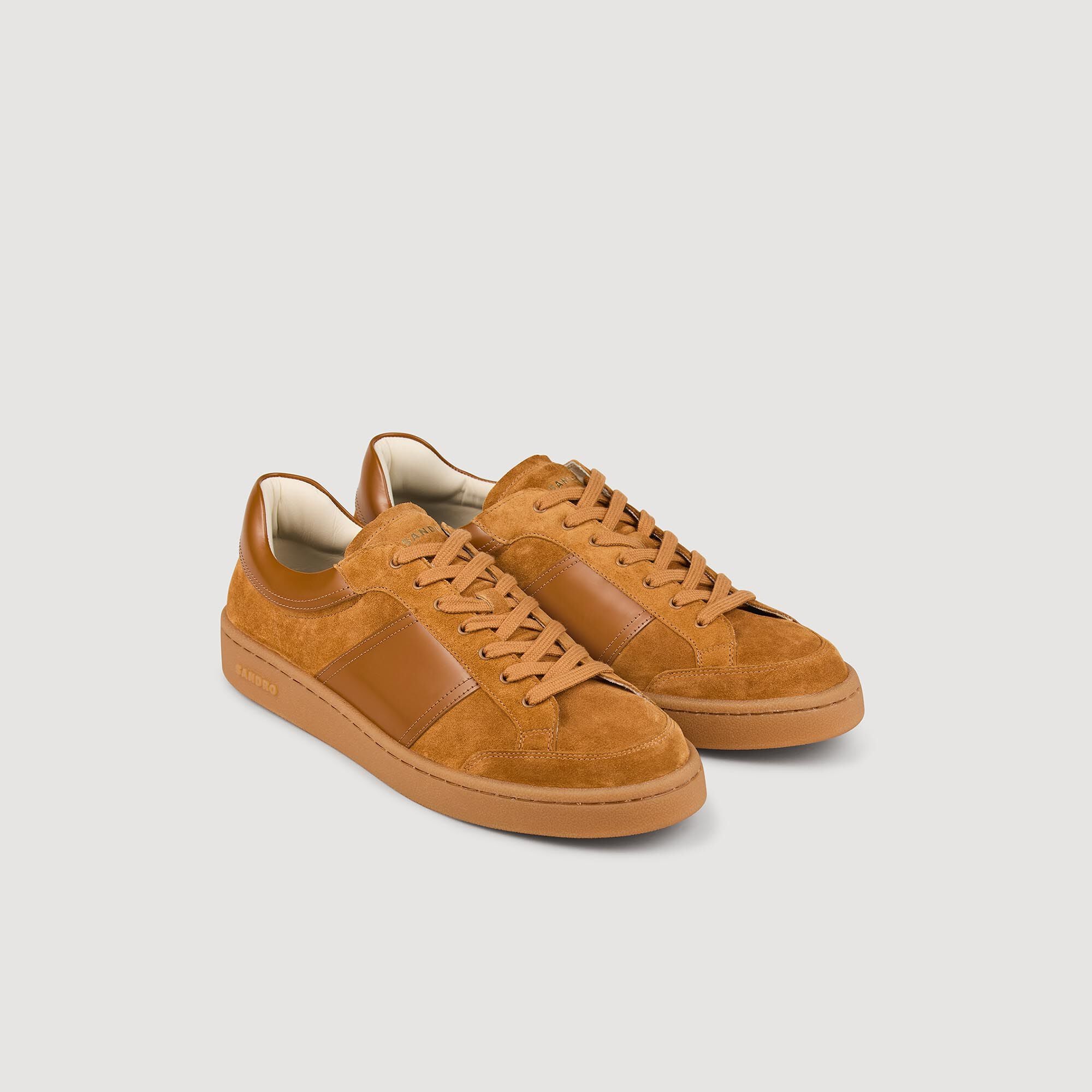 Sandro Men Suede Sneakers
