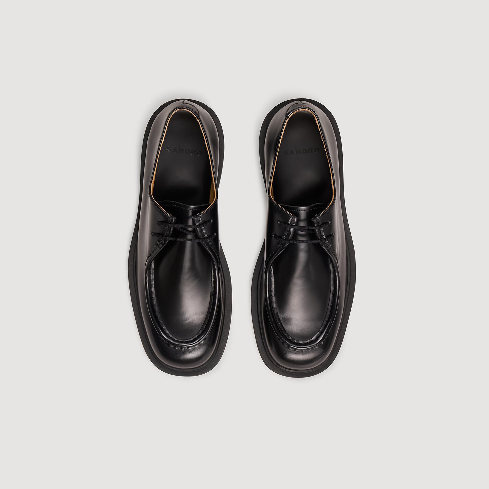 Sandro Men Patent leather dress shoes