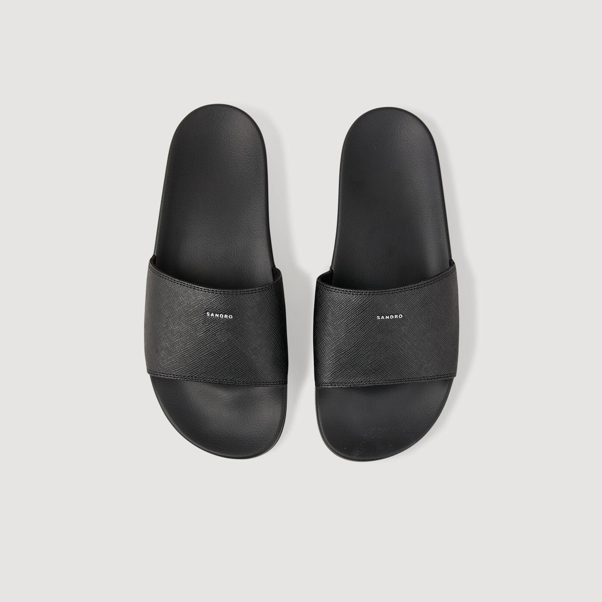 Sandro Men Sandals in reconstituted leather