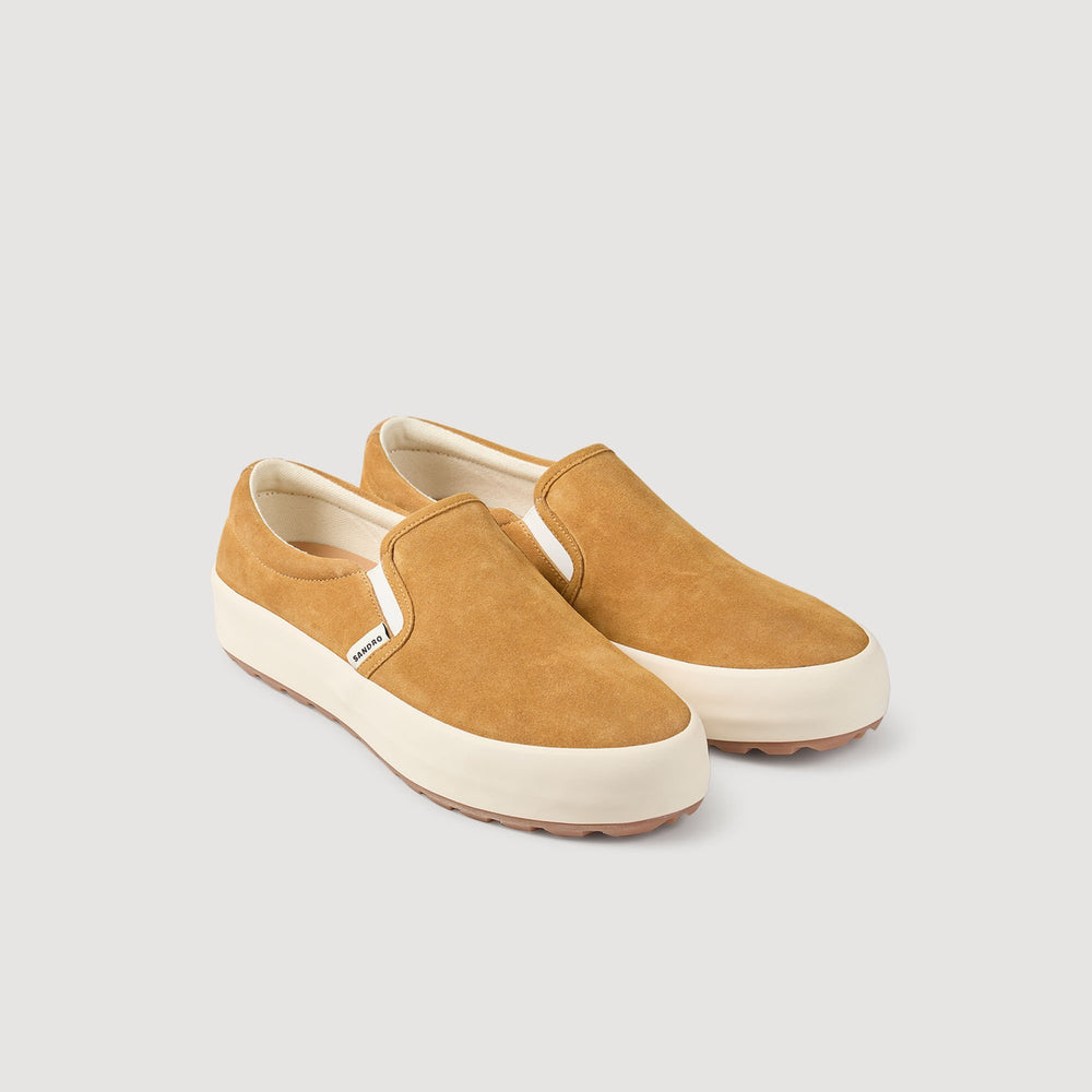 Sandro Men Split leather slip-ons