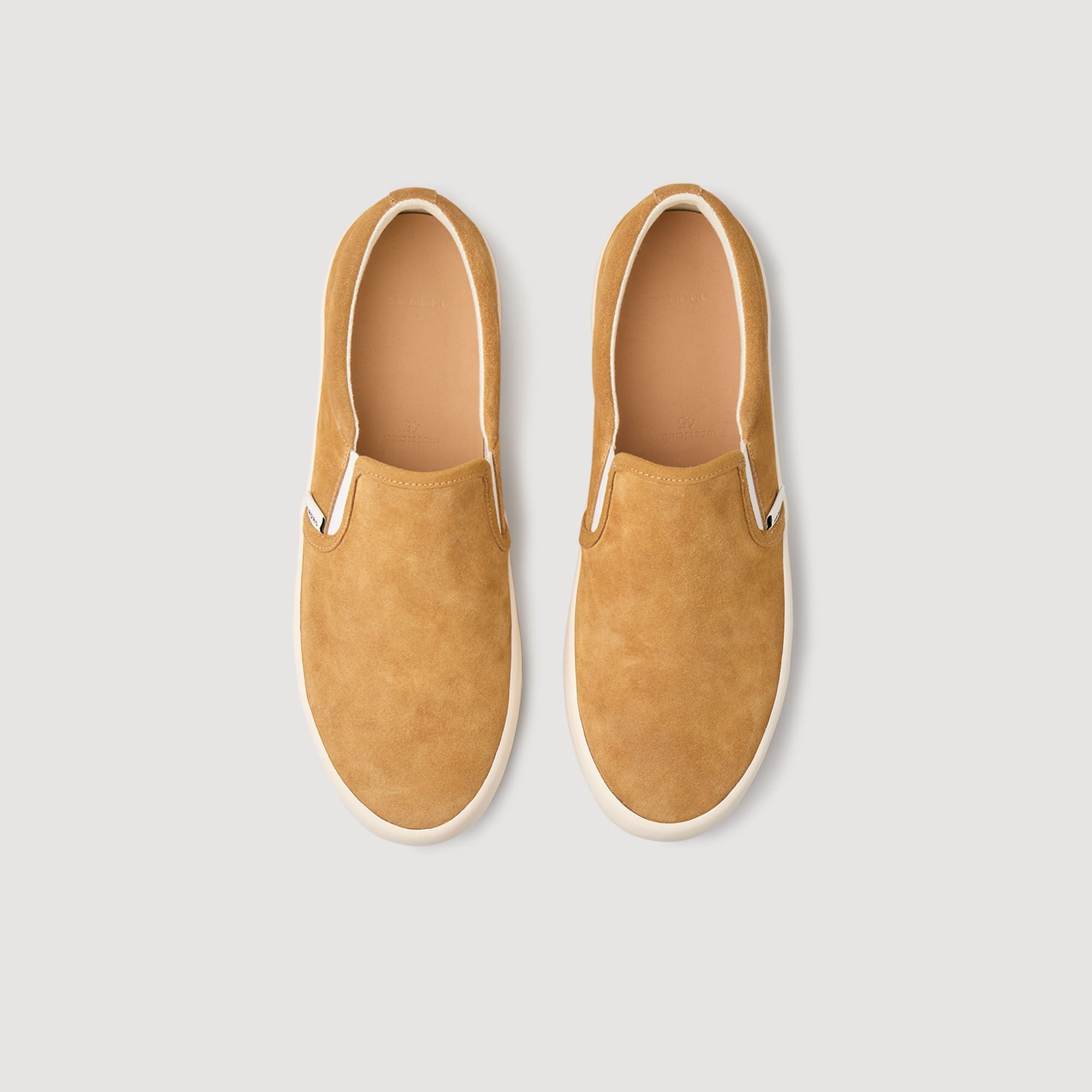 Sandro Men Split leather slip-ons
