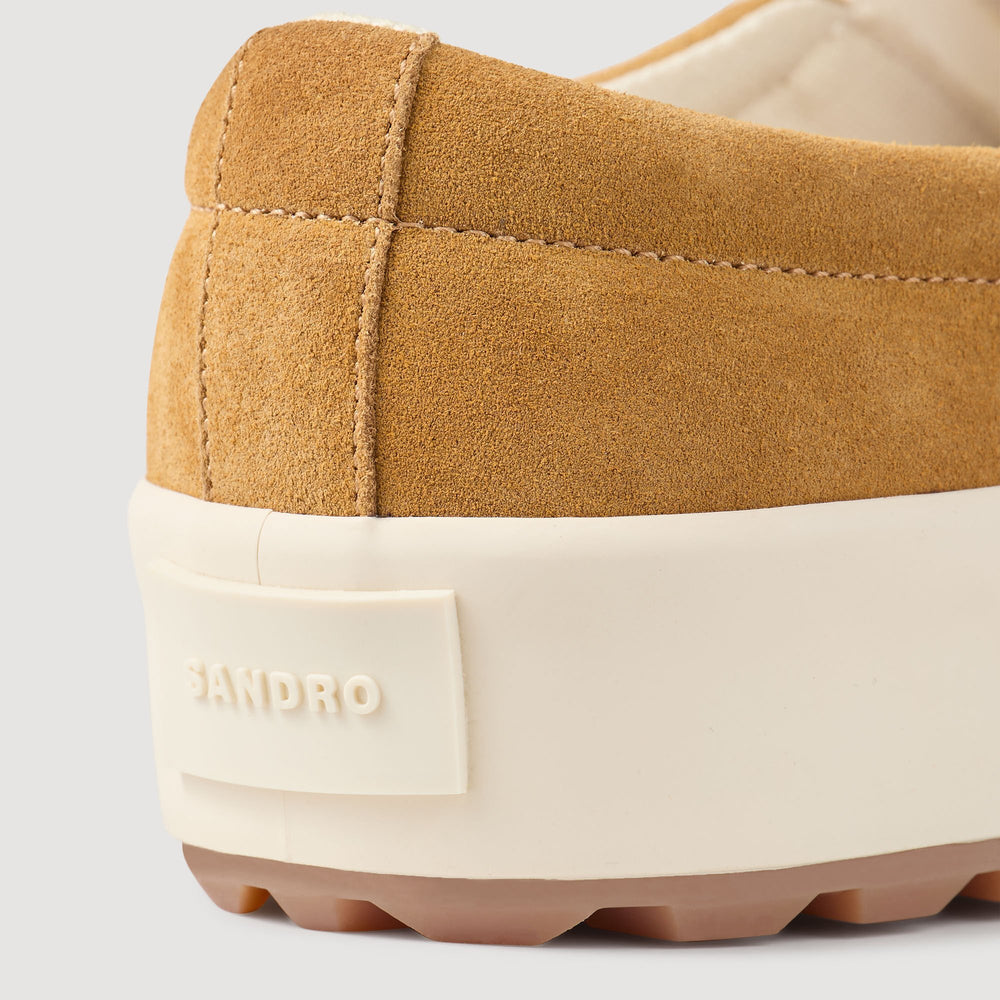 Sandro Men Split leather slip-ons