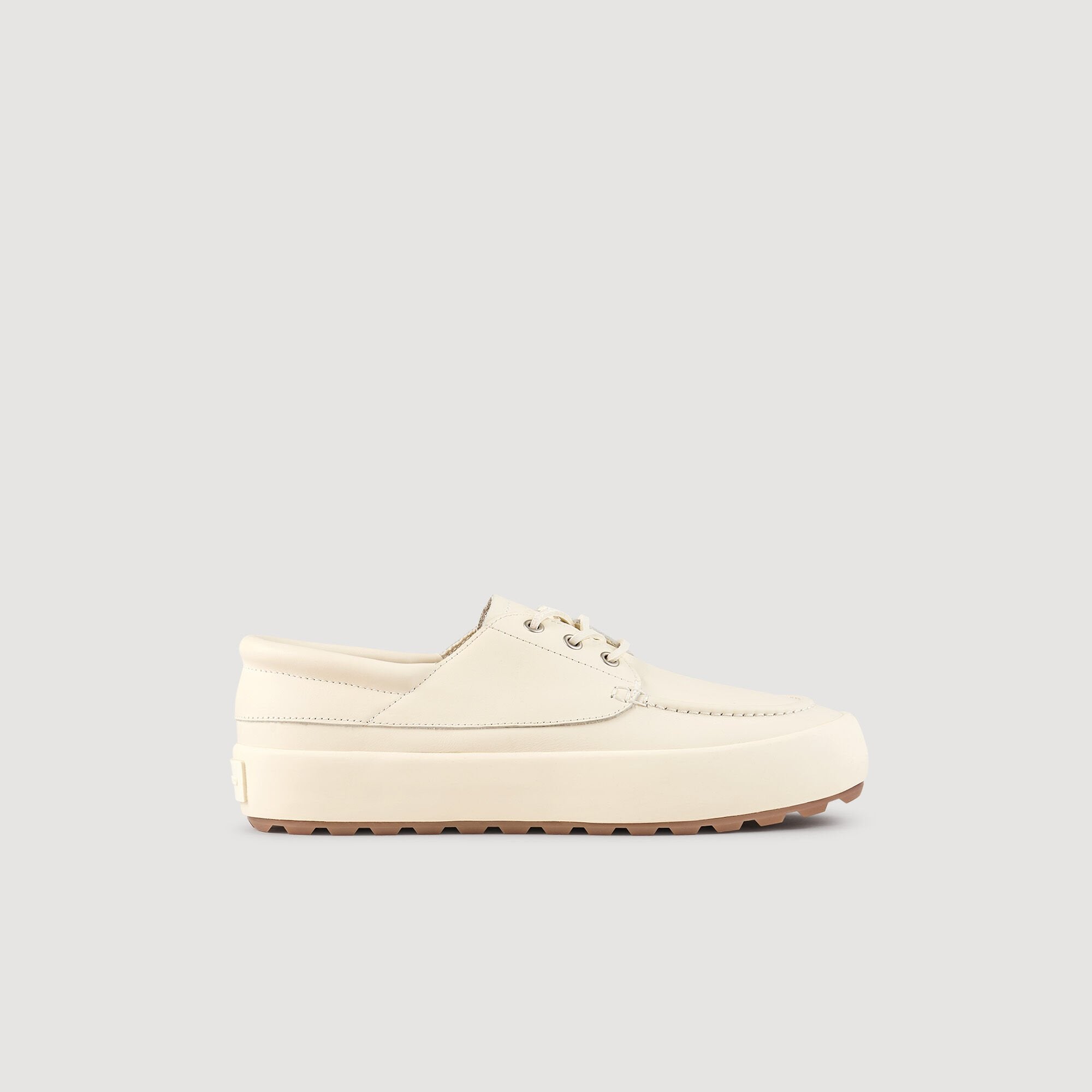 Sandro Men Leather boat shoes