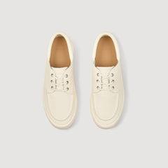 Sandro Men Leather boat shoes