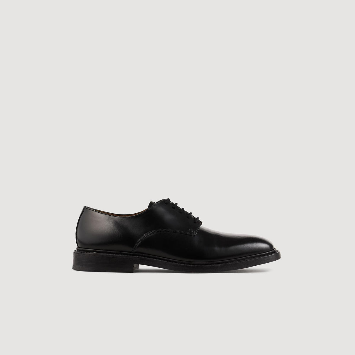 Sandro Men Glazed leather dress shoes