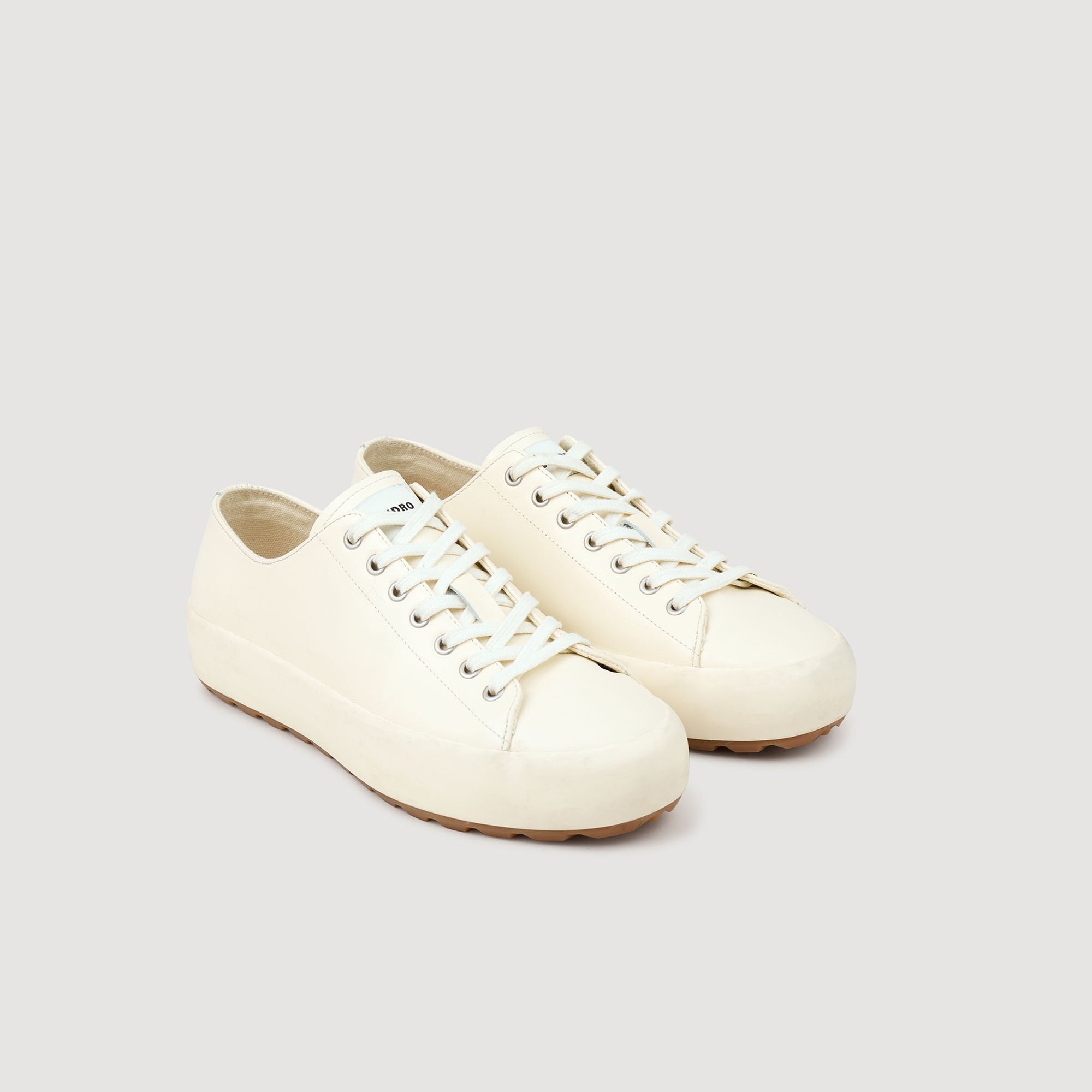Sandro Men Low-top split leather trainers