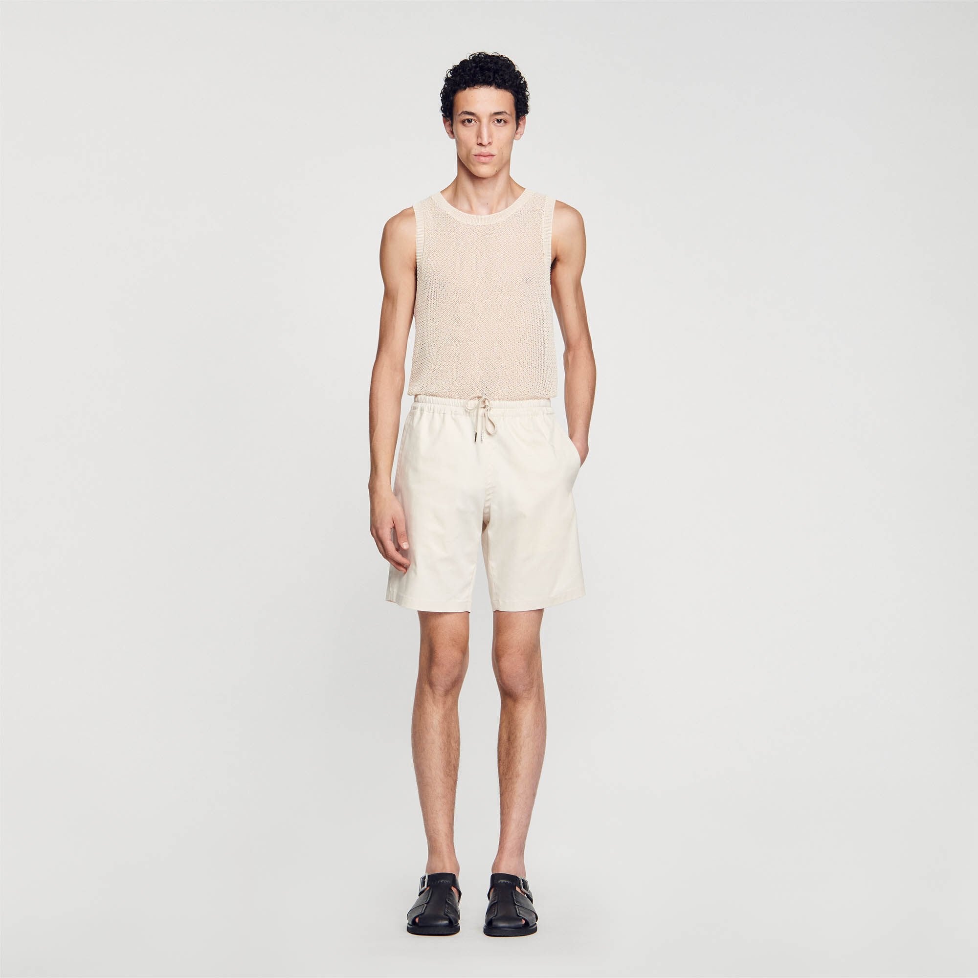 Sandro Men Cotton shorts